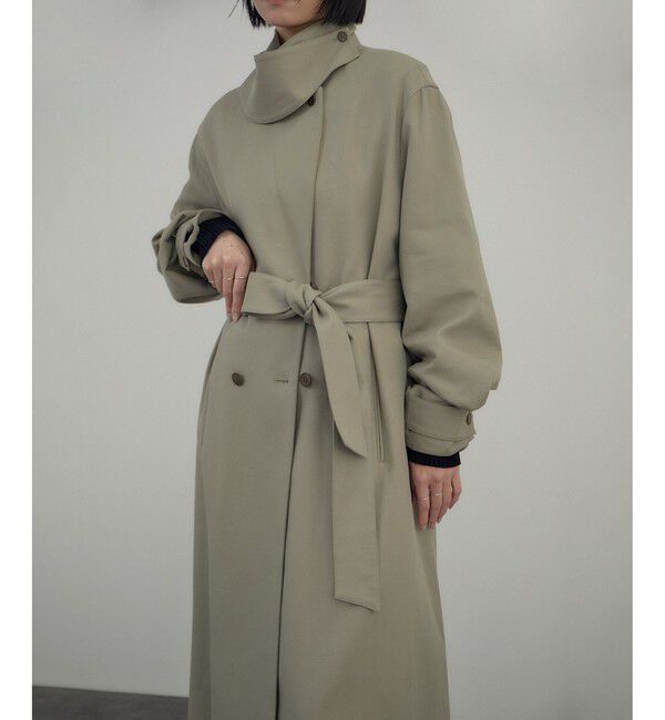 SALON adam et rope'「ニュアンストレンチコート」|トレンチコート|