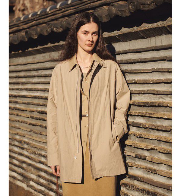 SALON adam et rope'「【Americana（アメリカーナ） for SALON】ダブルジップシャツジャケット」|その他|ベージュ(27)