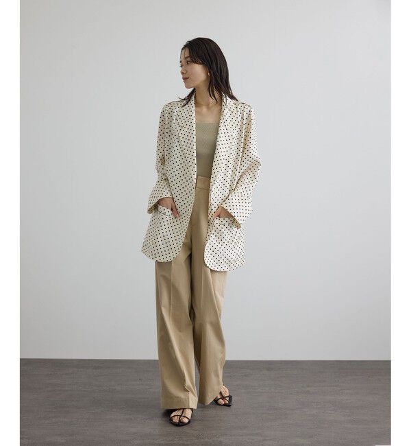 SALON adam et rope'「シルクリブタンクトップ」|タンクトップ|