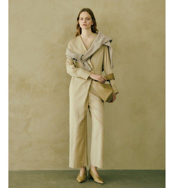 SALON adam et rope'「フロントクロスオールインワン」|オールインワン|ベージュ(27)