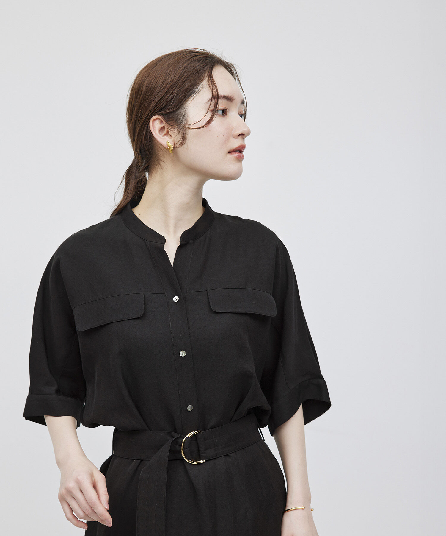 ROPE「スキッパーIラインワンピース」|ワンピース|