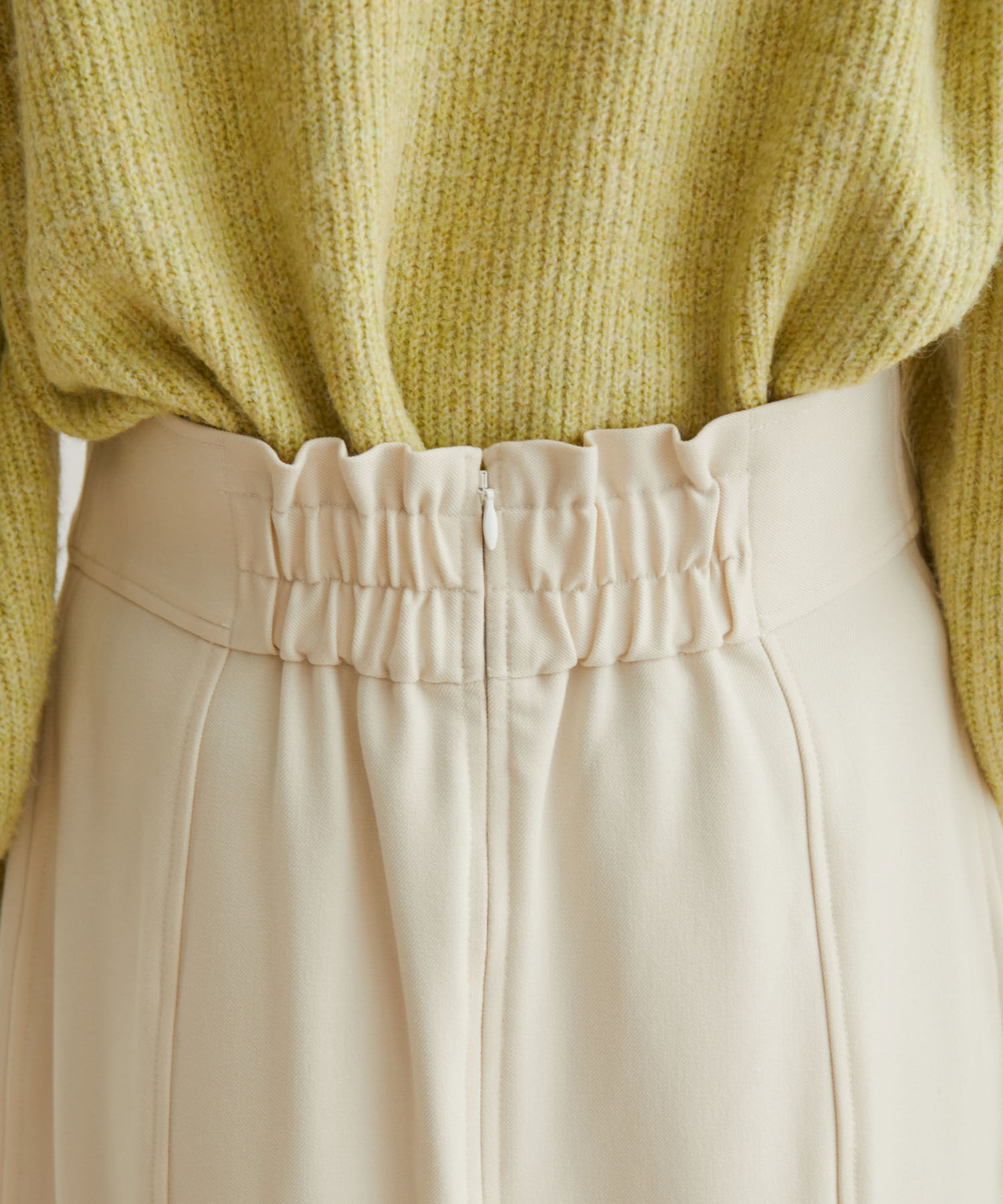 VIS「【HOT BEAUTY STRETCH】チェック＆無地マーメイドスカート【洗える】」|スカート|