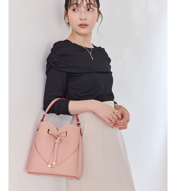 VIS「【累計4万点突破】【2WAY】ハートカットバッグ/追加」|ショルダー・メッセンジャー|