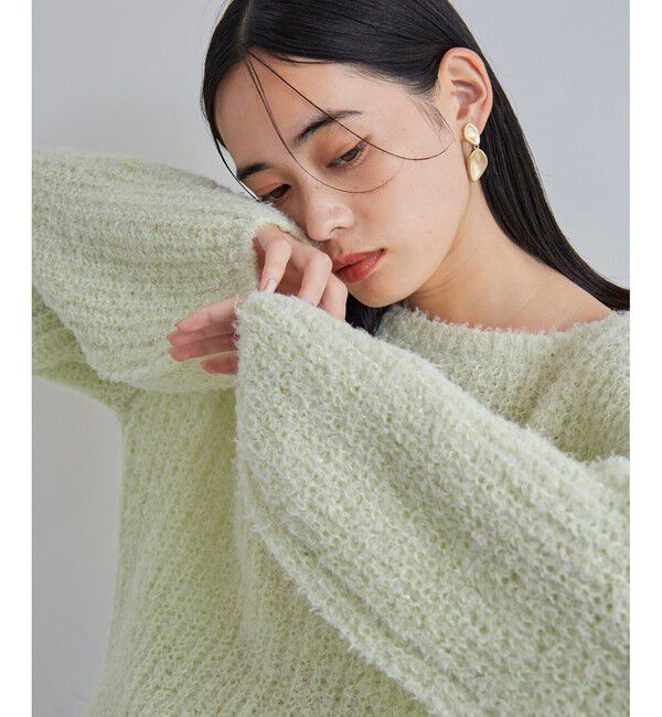 VIS「ブークレホロHUGニットプルオーバー」|ニット・セーター|