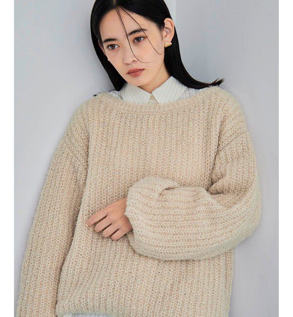 VIS「ブークレホロHUGニットプルオーバー」|ニット・セーター|