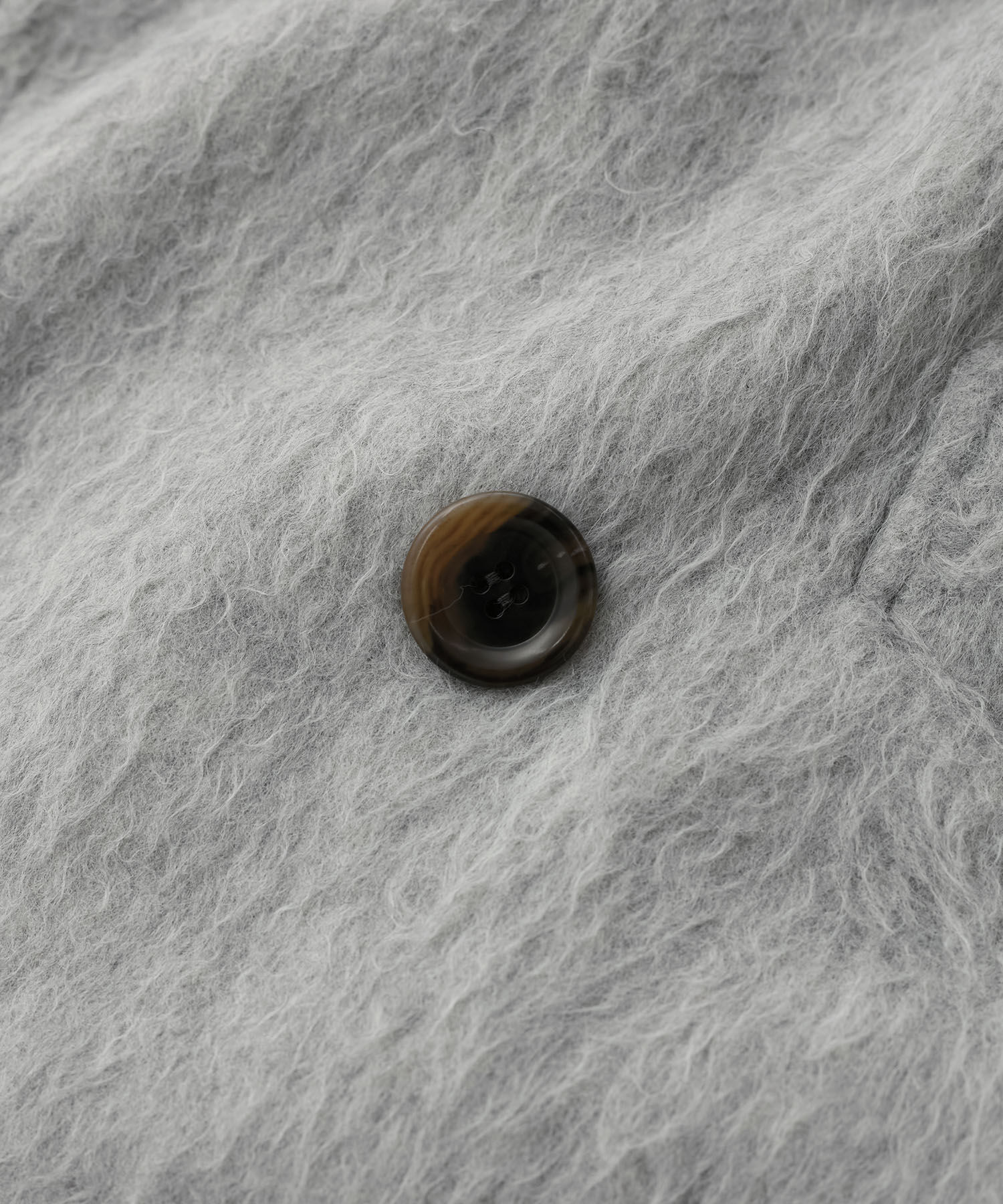 VIS「シャギーミディ丈Pコート」|ピーコート|