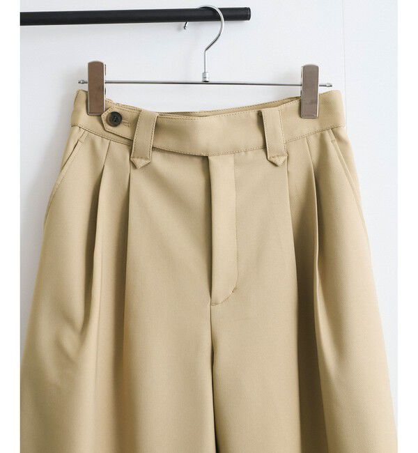 VIS「【洗える/防シワ】チノライクグルカワイドパンツ」|チノ|
