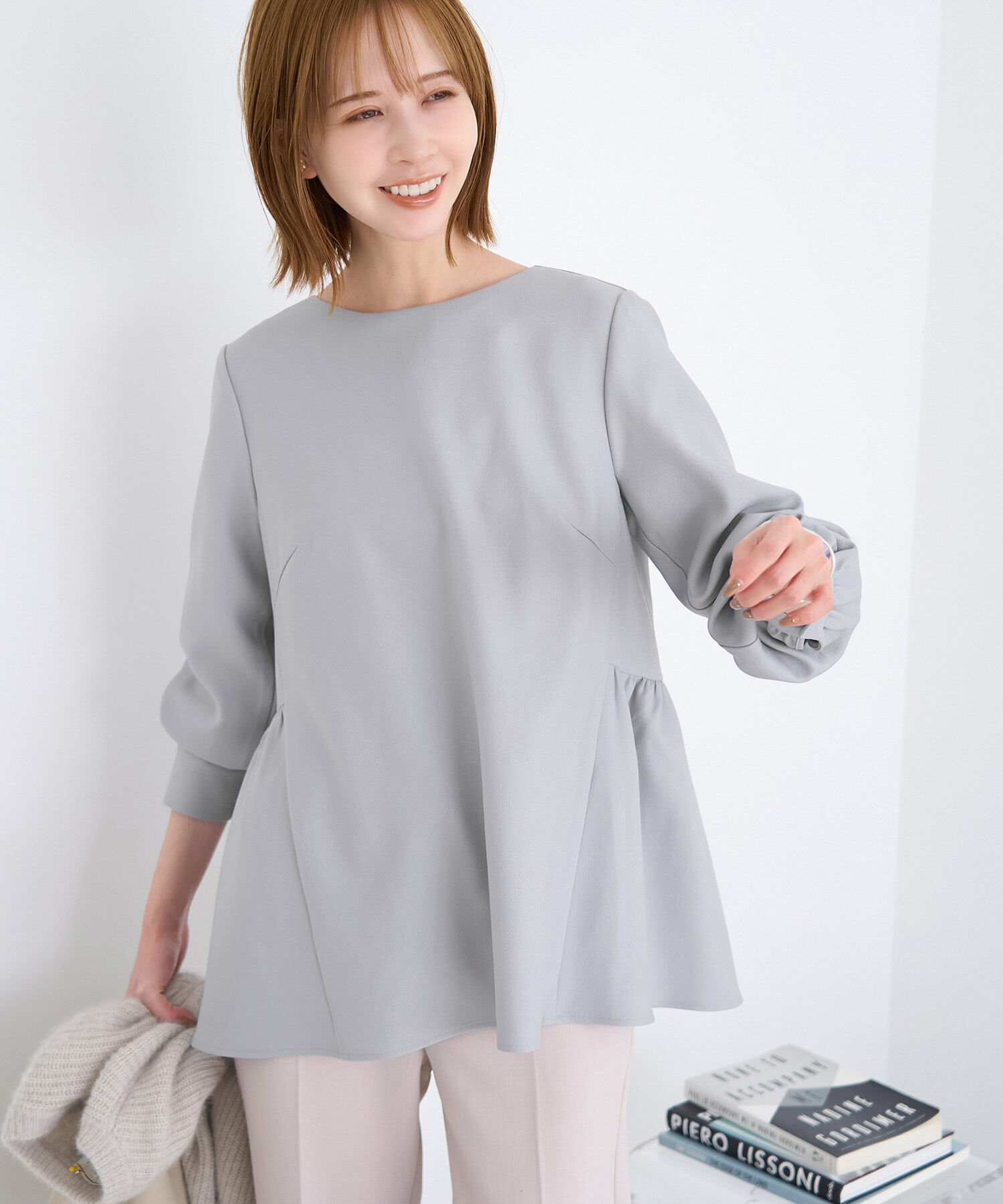 Rope&rsquo;Picnic「ペプラムブラウス/セットアップ対応」|シャツ・ブラウス|