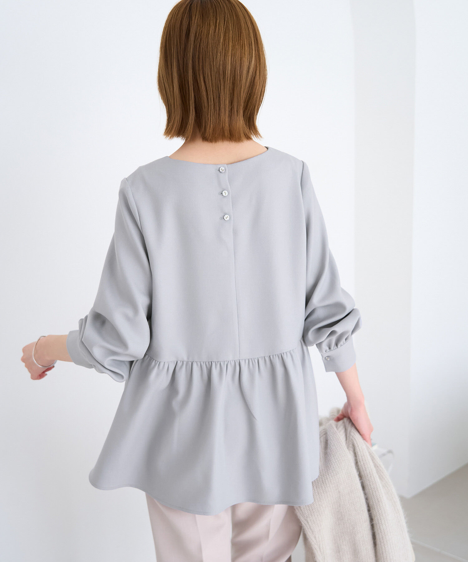 Rope&rsquo;Picnic「ペプラムブラウス/セットアップ対応」|シャツ・ブラウス|