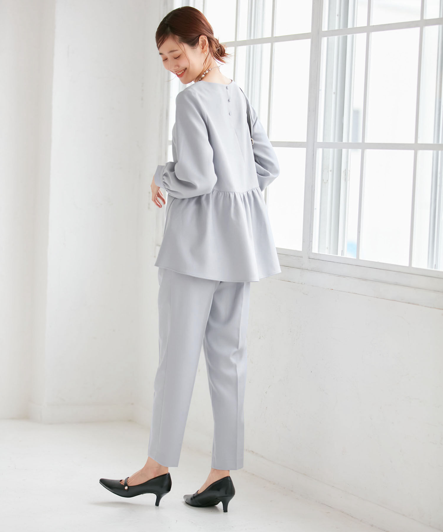 Rope&rsquo;Picnic「ペプラムブラウス/セットアップ対応」|シャツ・ブラウス|