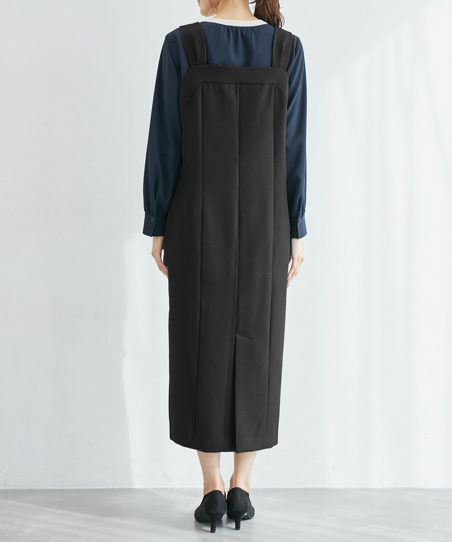 Rope&rsquo;Picnic「ブライトシリーズ/ジャンパースカート/2WAY・リンクコーデ」|ジャンパースカート|