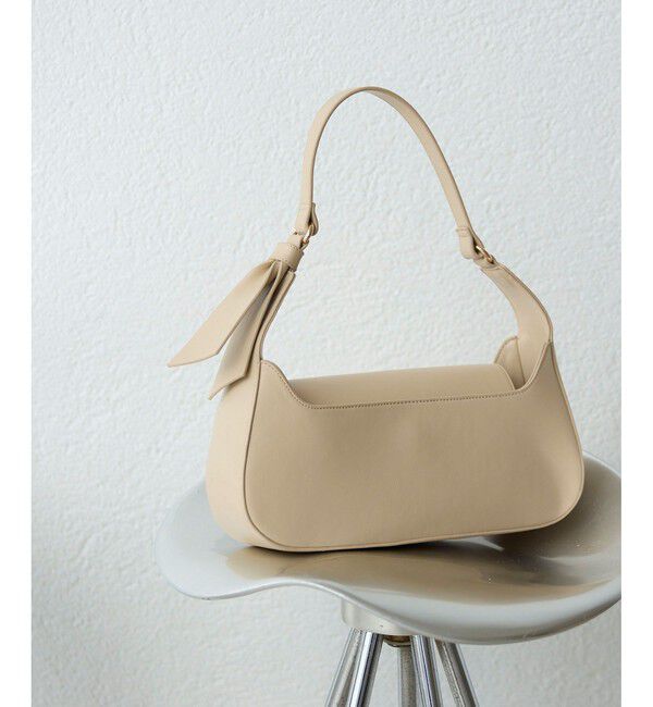 ROPE PICNIC PASSAGE「リボンディテールワンハンドルバッグ」|ハンドバッグ|