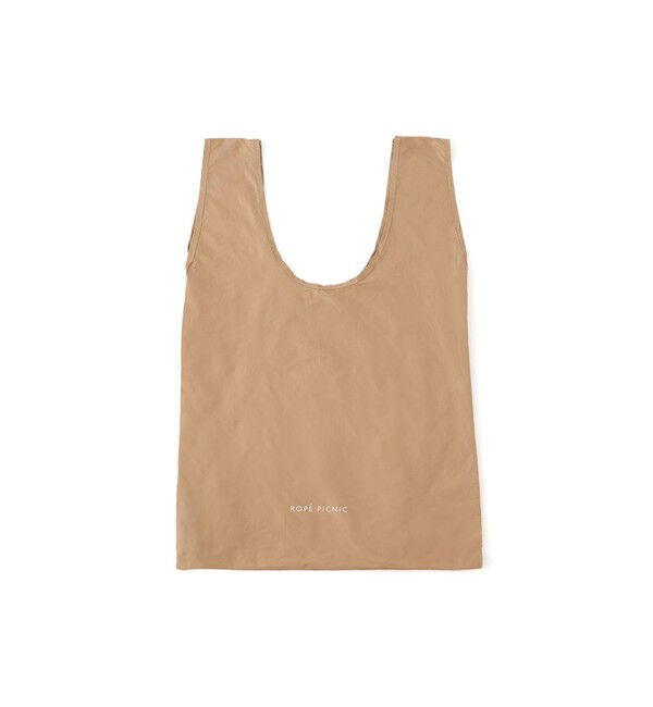 ROPE PICNIC PASSAGE「チャーム型カラビナ付きフリルエコバッグ」|エコバッグ|