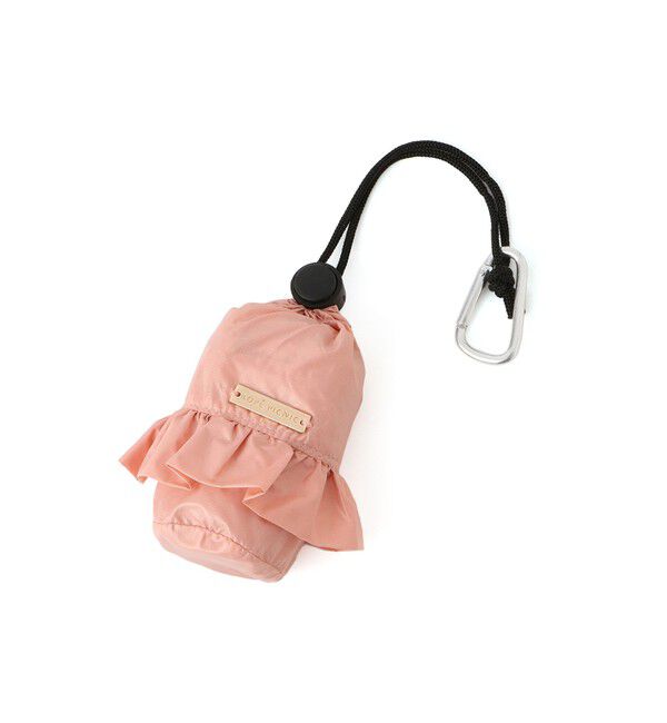 ROPE PICNIC PASSAGE「チャーム型カラビナ付きフリルエコバッグ」|エコバッグ|