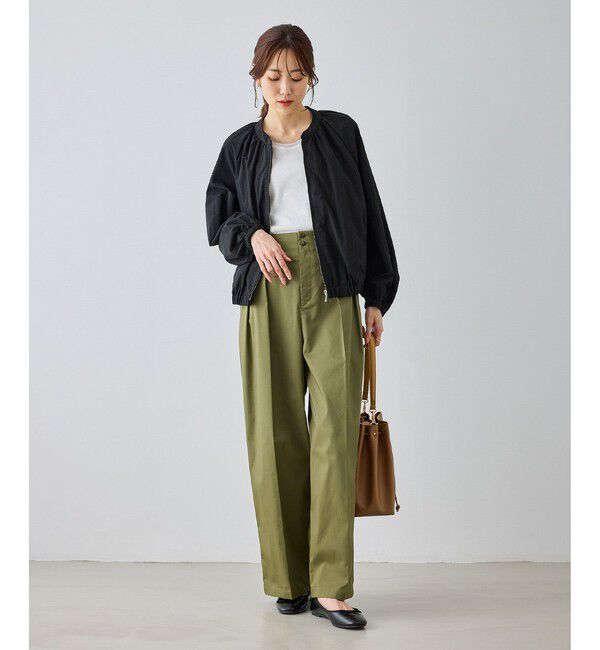 Rope&rsquo;Picnic「ナイロンブルゾン/花粉ガード・撥水」|ブルゾン・スタジャン|