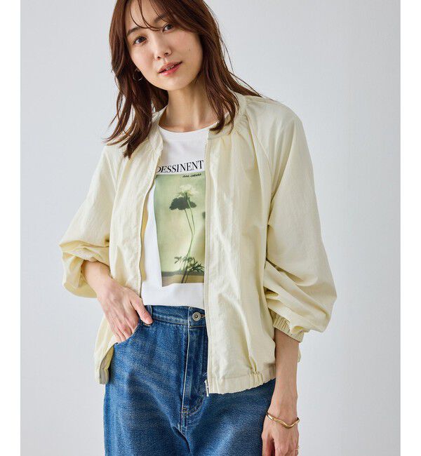 Rope&rsquo;Picnic「ナイロンブルゾン/花粉ガード・撥水」|ブルゾン・スタジャン|