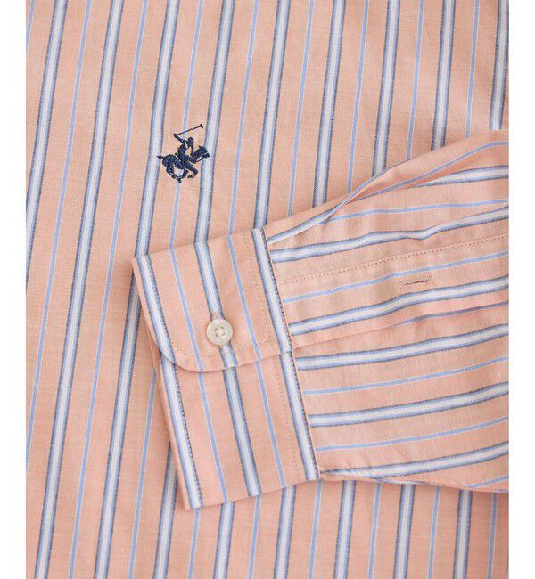 Rope&rsquo;Picnic「【BEVERLYHILLS POLO CLUB・一部店舗限定】ストライプビッグシルエットシャツ」|シャツ・ブラウス|