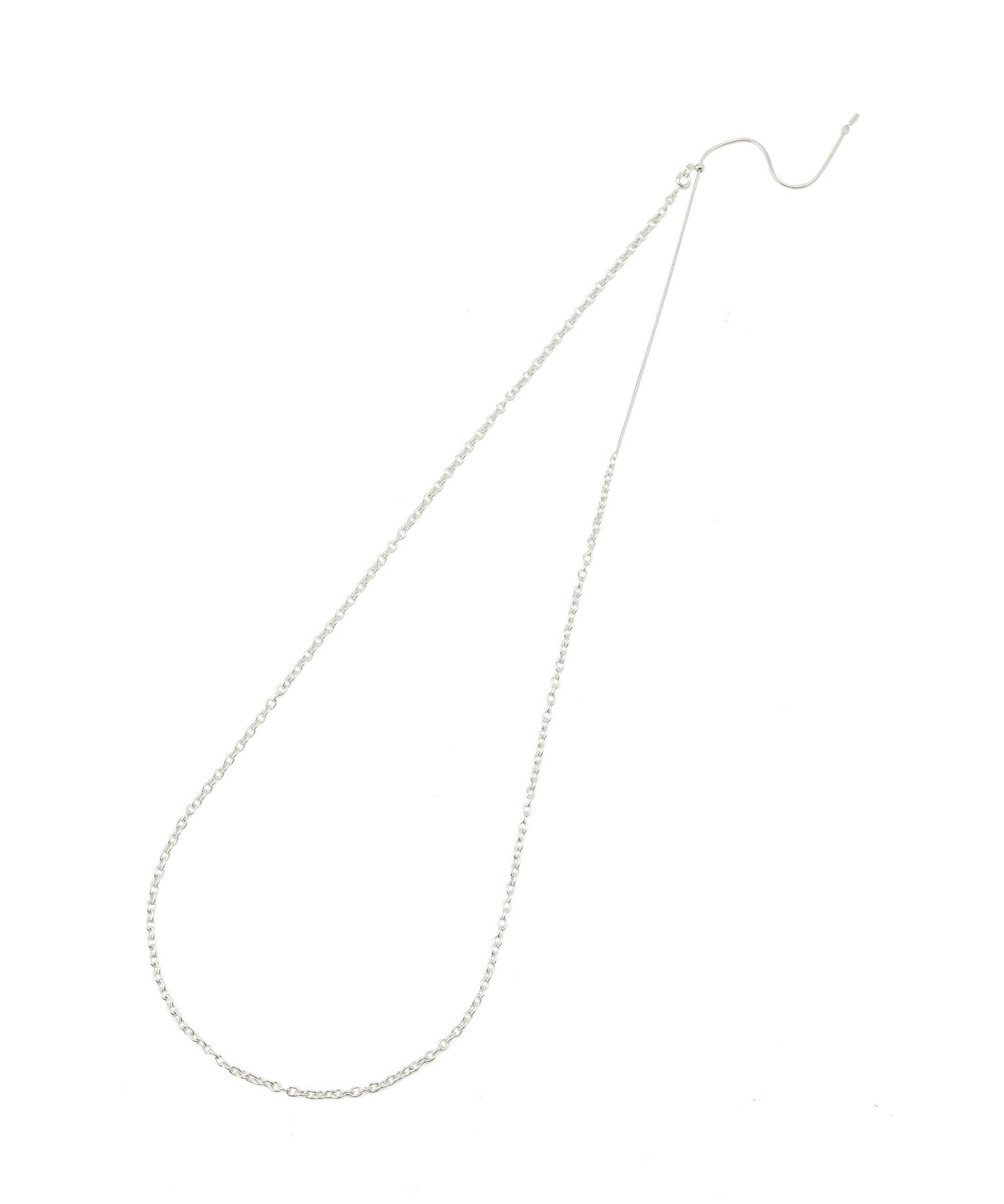 ADAM ET ROPE'「【LES BIJOUX】チェーンコンビスライドネックレス」|ネックレス|