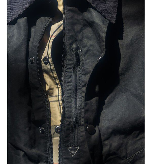 ADAM ET ROPE'「《別注》【Barbour/バブアー】TRANSPORT リバーシブルブルゾン / ブルガリア製」|ブルゾン・スタジャン|