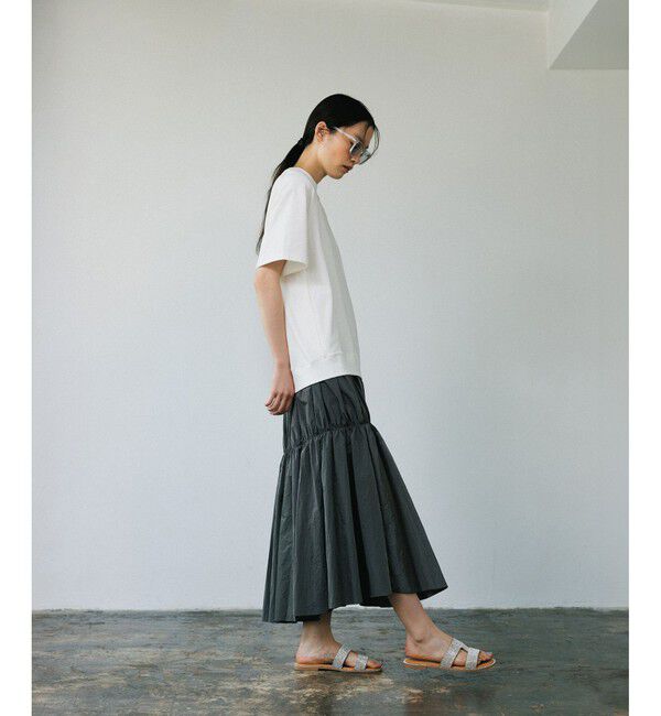 ADAM ET ROPE'「Iストラップラインストーンサンダル」|サンダル|