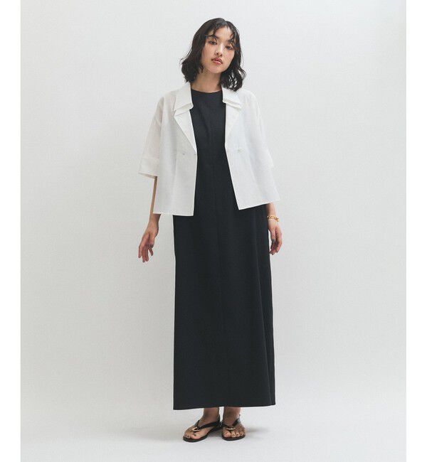 ADAM ET ROPE'「ハーフスリーブダブルボタンシャツ」|シャツ・ブラウス|