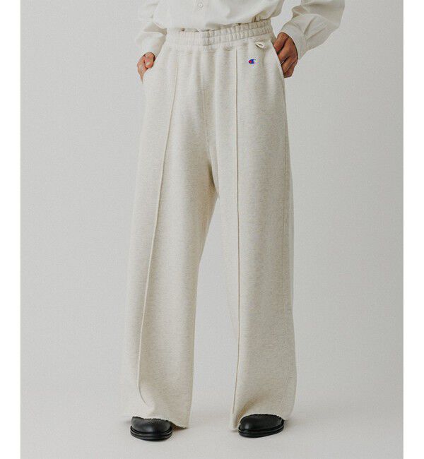 ADAM ET ROPE'「《別注》【Champion/チャンピオン】WIDE SWEAT PANTS」|チノ|