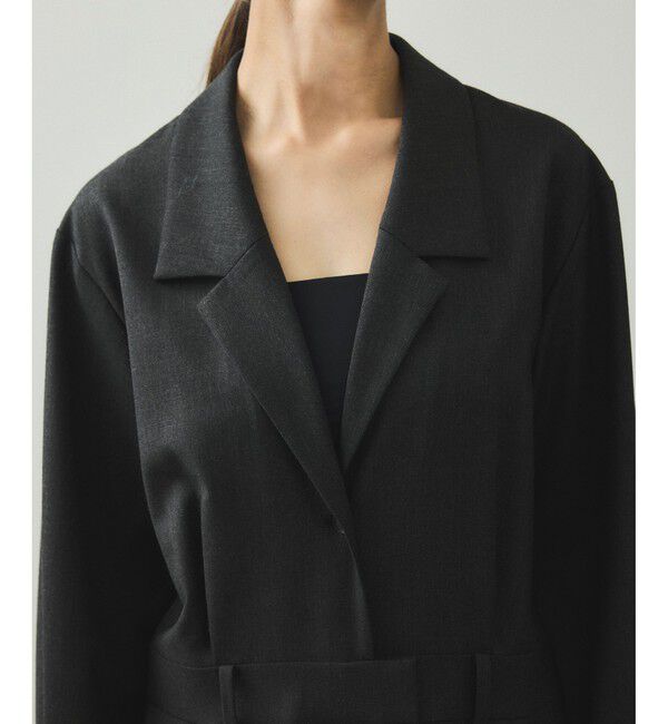 ADAM ET ROPE'「【EMOELLE】テーラードリラクシーオールインワン」|オールインワン|