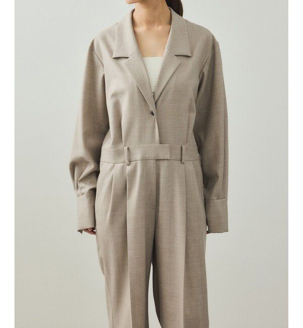 ADAM ET ROPE'「【EMOELLE】テーラードリラクシーオールインワン」|オールインワン|