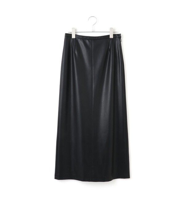 ADAM ET ROPE'「【WEB限定】シンセティックレザータイトスカート」|スカート|