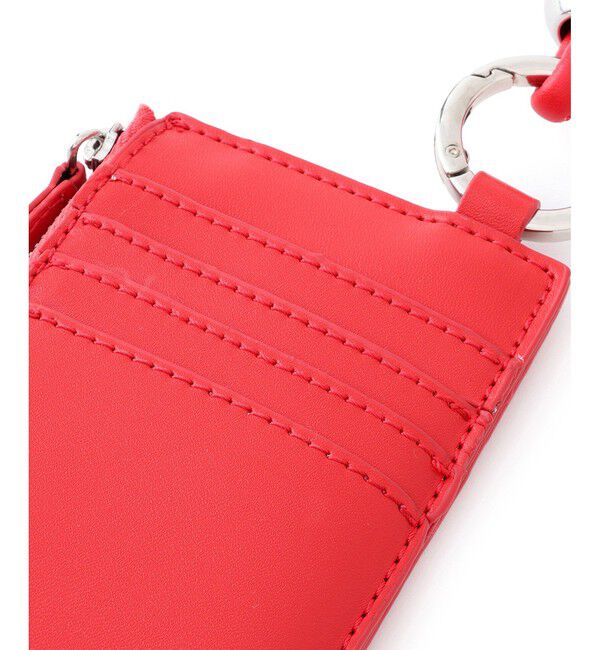 ADAM ET ROPE'「【WEB限定】カードケース付きチャームストラップ」|名刺入れ・カードケース|