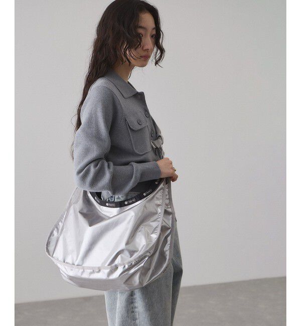 ADAM ET ROPE'「【LeSportsac for ADAM ET ROPE'】LARGE SPORTSAC LT (SHINE)」|ショルダー・メッセンジャー|