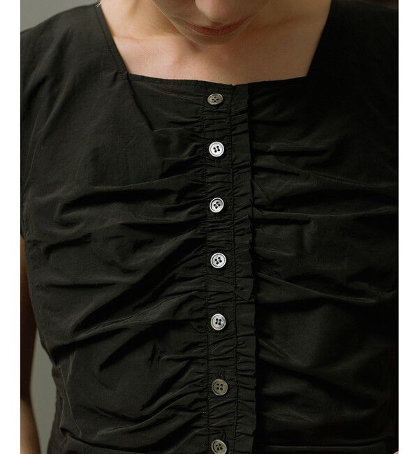 ADAM ET ROPE'「ブラウスコンビオールインワン」|オールインワン|