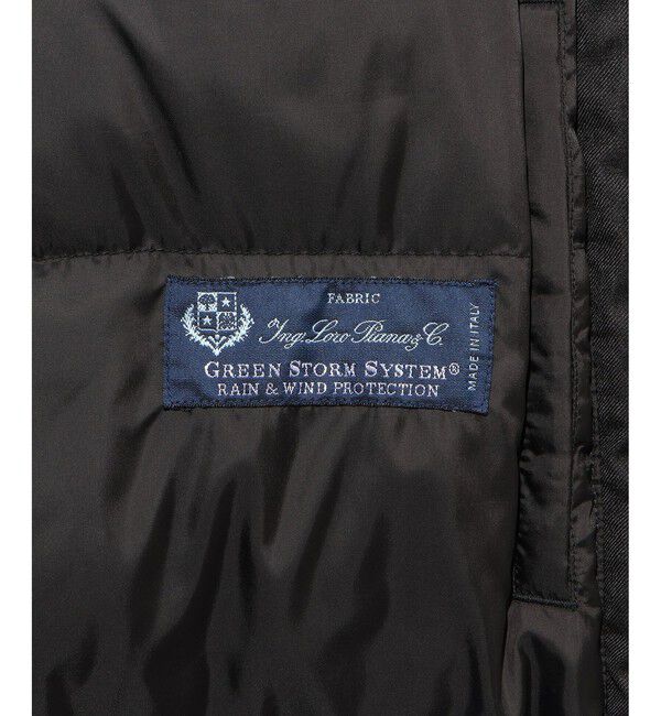 ADAM ET ROPE'「【ACT_01 AO】ラミネート メリノウール ショートダウンジャケット」|ダウン|