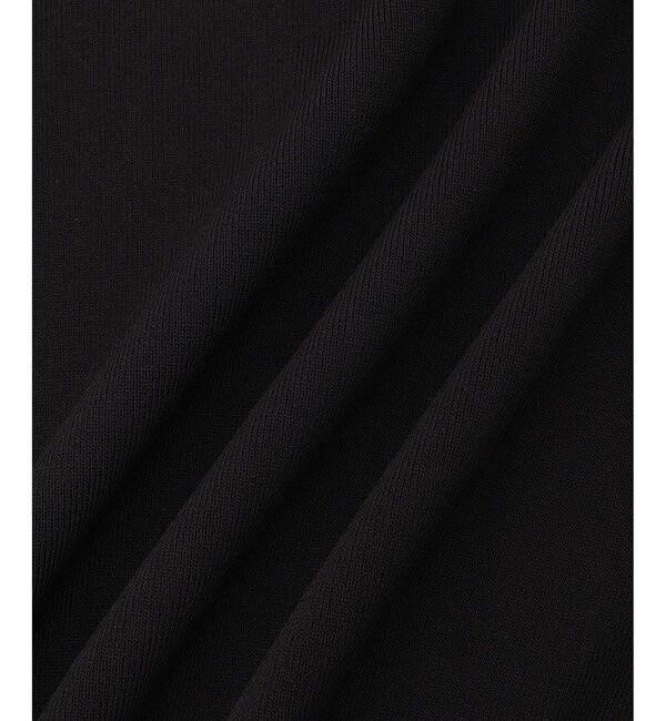 ADAM ET ROPE'「【WEB限定】ハーフスリーブバイカラーポロニット」|ポロシャツ|