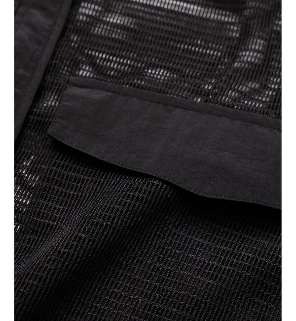 ADAM ET ROPE'「ドロストメッシュシャツ」|シャツ・ブラウス|