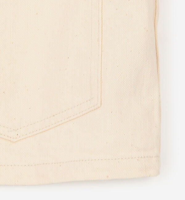 DANTON「DANTON | カツラギコットン ノーカラーショートジャケット WOMEN」|ノーカラージャケット|