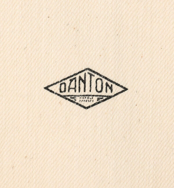 DANTON「DANTON | カツラギコットン ノーカラーショートジャケット WOMEN」|ノーカラージャケット|