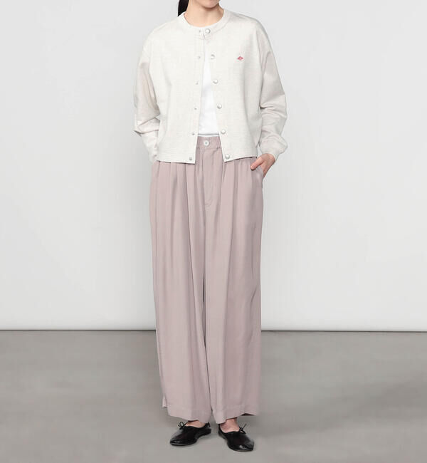 DANTON「DANTON | コットンテリー クルーネックカーディガン WOMEN」|その他|