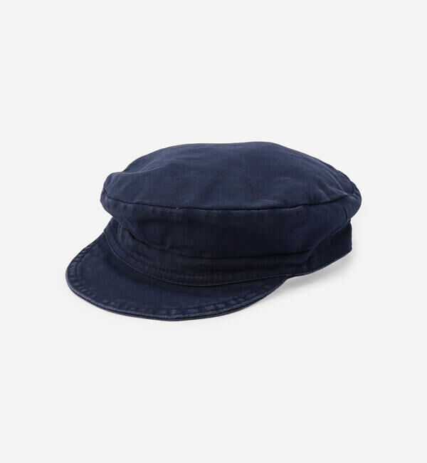  「VETRA | 〈別注〉ダンガリーツイル ワークキャップ UNISEX」|キャップ・キャスケット|NAVY