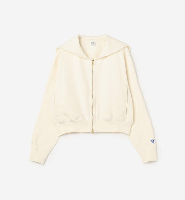 ORCIVAL「ORCIVAL | コットン裏毛 ジップセーラー WOMEN」|スウェット・ジャージ|