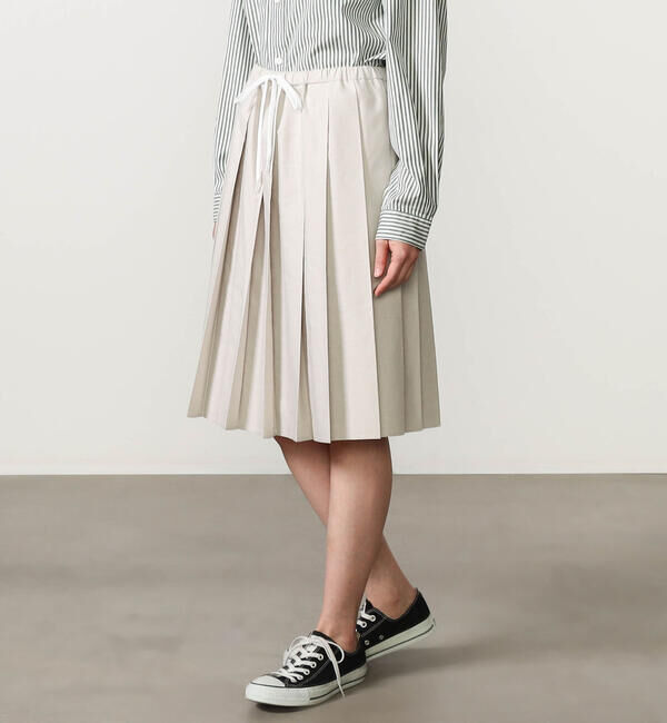 GYMPHLEX「Gymphlex | オクスフォード プリーツスカート WOMEN」|スカート|