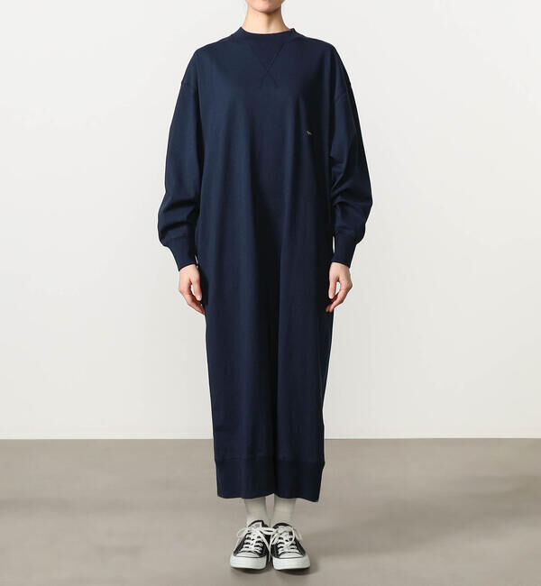 GYMPHLEX「Gymphlex | コットンジャージー クルーネックワンピース WOMEN」|ワンピース|