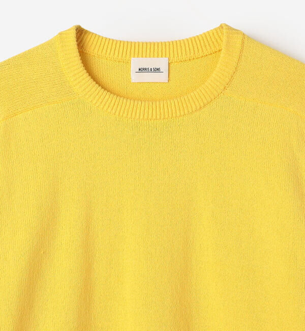 Morris & Sons「MORRIS & SONS | コットン サドルショルダーニット MEN」|ニット・セーター|