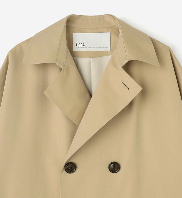  「TICCA | テントトレンチコート WOMEN」|ダッフルコート|