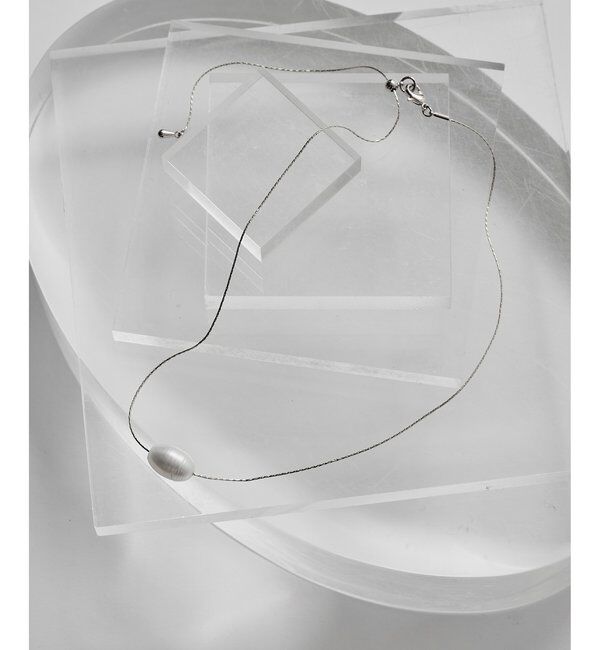 THE PAUSE「【THE PAUSE】パールトップチョーカー」|リング|シルバー