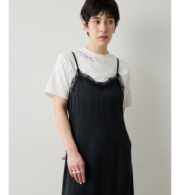 THE PAUSE「【THE PAUSE】シシュウTシャツ」|Tシャツ・カットソー|