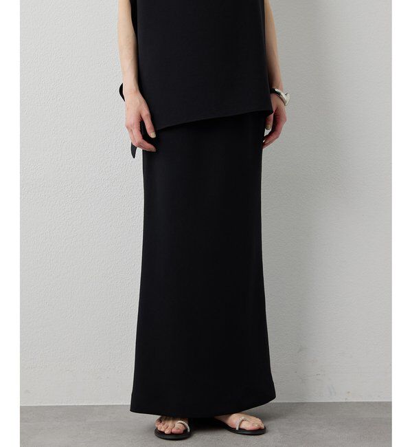 Drawing Numbers「【Drawing Numbers】ダブルクロスバイアスセミタイトスカート」|スカート|