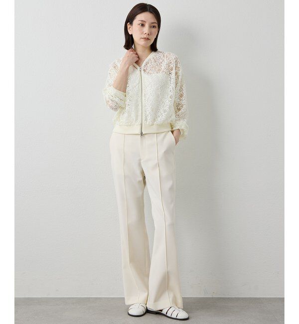 Drawing Numbers「【Drawing Numbers】ツイルダブルクロスソフトフレアパンツ」|チノ|