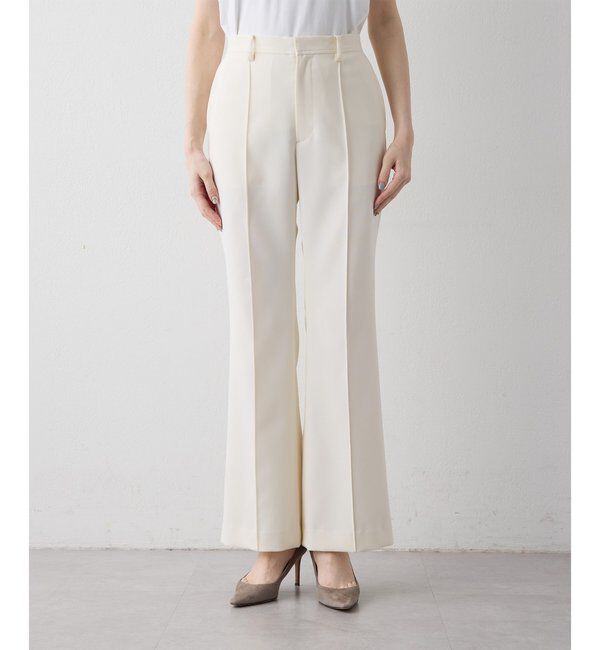 Drawing Numbers「【Drawing Numbers】ツイルダブルクロスソフトフレアパンツ」|チノ|