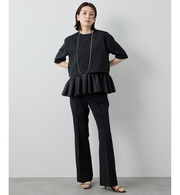 Drawing Numbers「【Drawing Numbers】ツイルダブルクロスソフトフレアパンツ」|チノ|